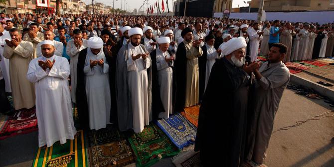 Jemaah An-Nadzir Gowa rayakan lebaran Haji hari ini
