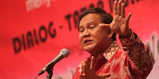 Prabowo tuding pemerintah salah anut paham ekonomi