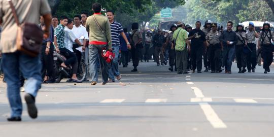 Rebutan lahan parkir, 2 ormas di Denpasar terlibat bentrok