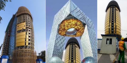 China punya gedung bentuk kelamin lelaki