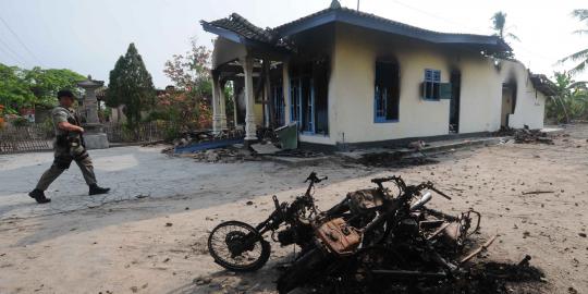 Bentrok antar kampung di Lampung Tengah pecah, 4 orang luka