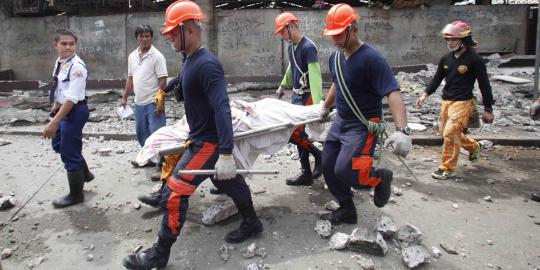 Korban gempa Filipina bertambah menjadi 93 orang