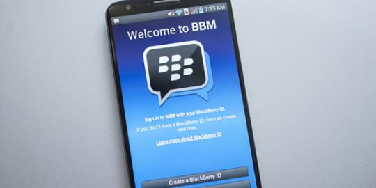 BBM versi Android bocor, server BlackBerry malah overload