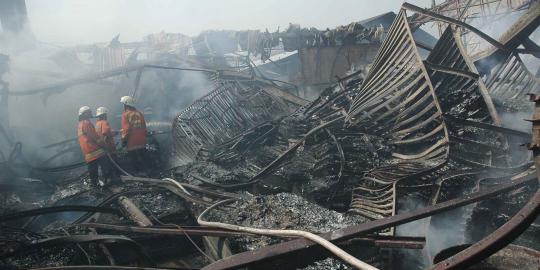 80 Rumah terbakar di Taman Sari, 450 warga mengungsi ke 