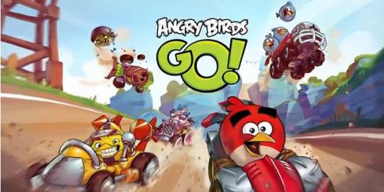 Mengintip serunya karakter game Angry Birds bermain balap mobil
