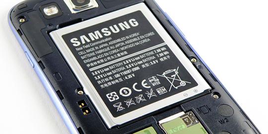 Samsung kembangkan baterai fleksibel dan tahan api