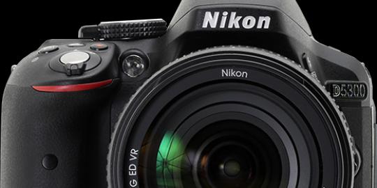 Nikon rilis D5300, DSLR entry-level dengan WiFi dan GPS