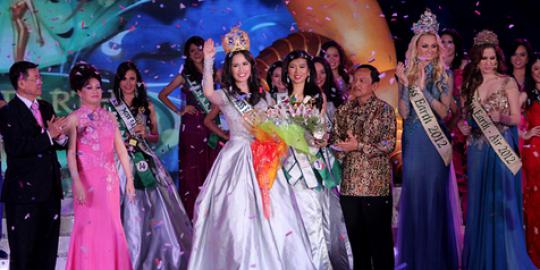 Nita Sofiani raih Miss Earth Indonesia 2013