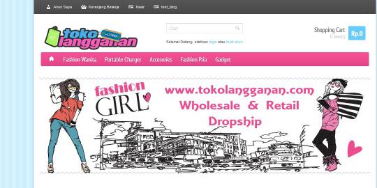 Cari toko langganan belanja produk fashion?