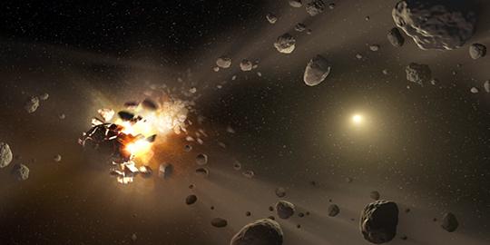 NASA: Kecil kemungkinan asteroid super raksasa tabrak bumi