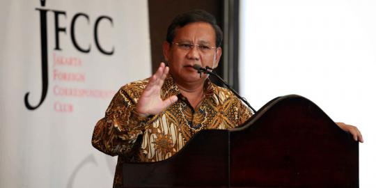Prabowo: Isu kudeta itu fitnah, saya takut UUD 45