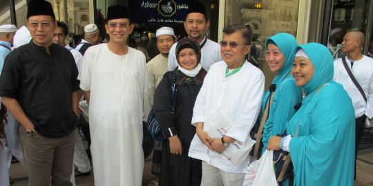 JK bersama Menteri Agama dan Menpera di Masjidil Haram