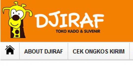 Djiraf, toko kado dan suvenir unik