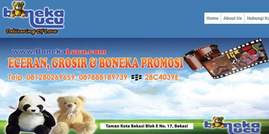 Boneka lucu nan murah kini tersedia secara online