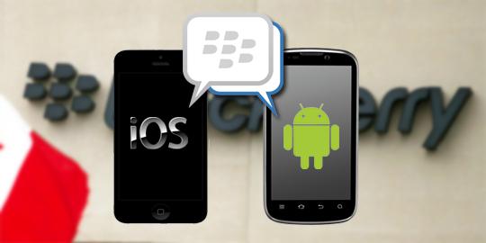 Cara menginstal BBM di Android dan iOS