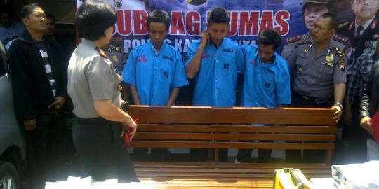 Perampokan gudang minyak diotaki satpam yang pura-pura disekap