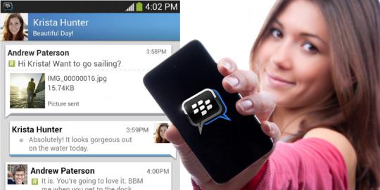 Download BBM for Android pakai antrean