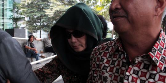 Terkait kasus suap Akil Mochtar, Ratu Rita diperiksa KPK