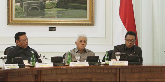 Tiga menteri koordinator minta DPR setujui pagu anggaran 2014