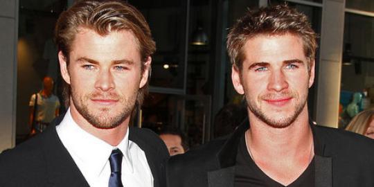 Chris hemsworth akui bersaing dengan Liam Hemsworth