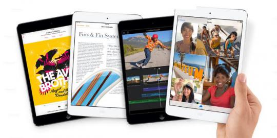 Akhirnya, iPad Mini 2 dirilis dengan spesifikasi mengagumkan