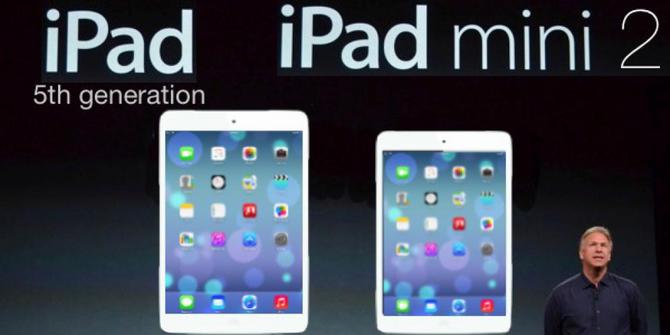 Berapa harga iPad 5 dan Mini 2 di (sekitar) Indonesia 