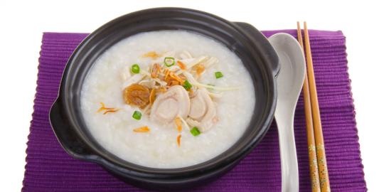 Bubur, makanan penyumbang bakteri baik bagi usus