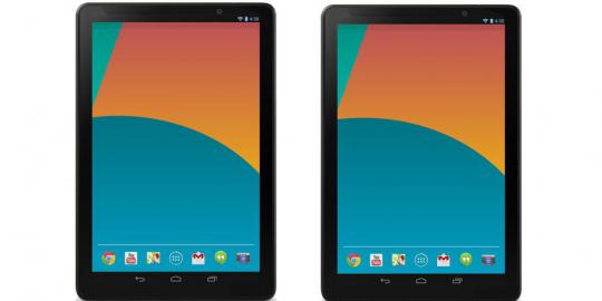 Google Nexus 10 (2013) menunjukkan wujudnya