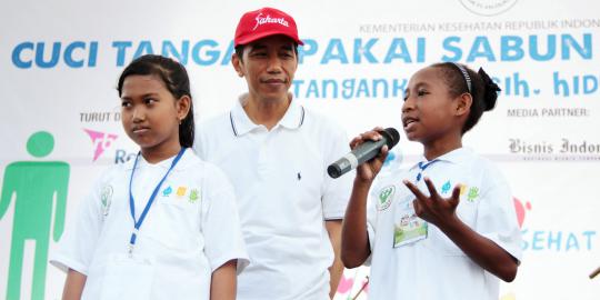 Hadiri peresmian rumah sakit baru, Jokowi tanya soal KJS