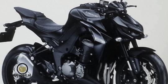 Hot! Sosok Kawasaki Z1000 terbaru muncul