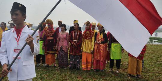 Lahan hijau di Waduk Pluit jadi teater terbuka