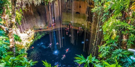 Cenote, tempat suku Maya korbankan manusia