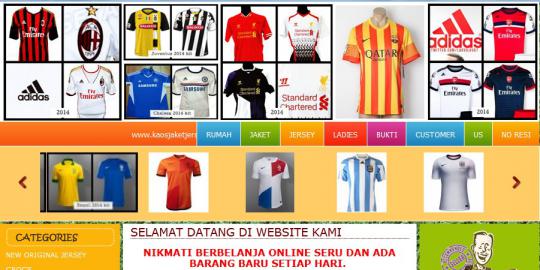 Kaos dan jaket jersey orisinil di KaosJaketJersey.com