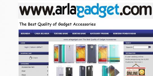 Arlagadget.com cuma jual high end gadget saja