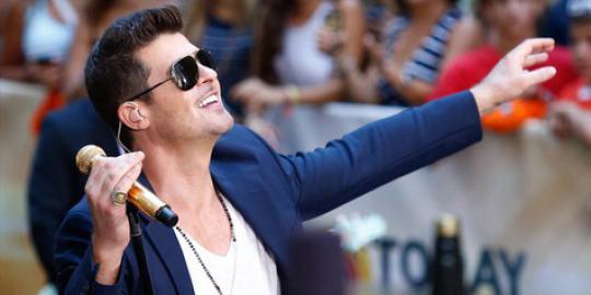 Lagu \'Blurred Lines\' Robin Thicke dituntut atas dugaan plagiat