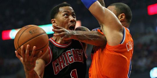 Margin setengah bola, Bulls taklukkan Knicks