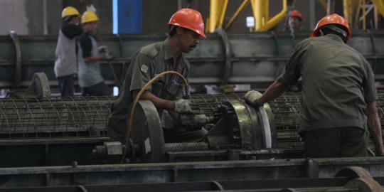 BPS sebut rata-rata upah buruh industri di Indonesia turun