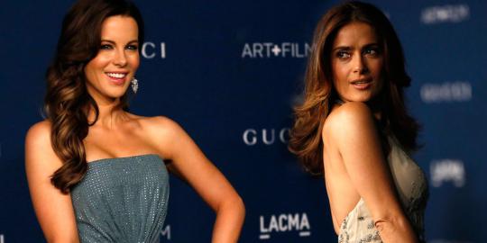 Kate Beckinsale dan Salma Hayek tampil mempesona di LACMA 2013