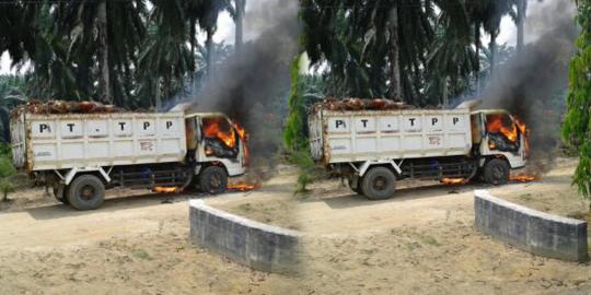 Rebutan lahan, warga di Inhu Riau & pegawai perusahaan bentrok