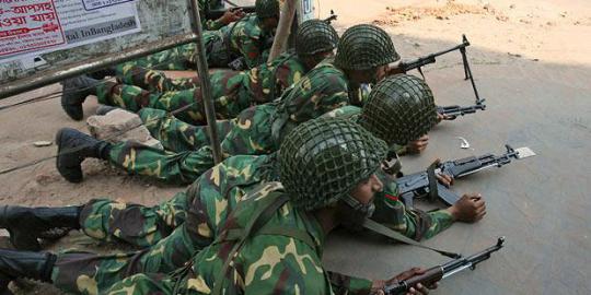 Bangladesh hukum mati 150 tentara atas kasus pemberontakan