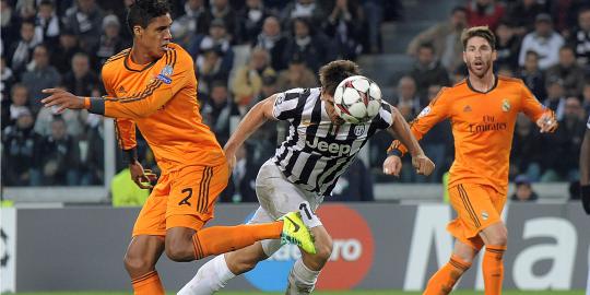 Juventus Vs Real Madrid imbang 2-2