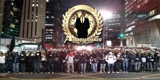 Anonymous: Koruptor dan para tirani takut kepada kita