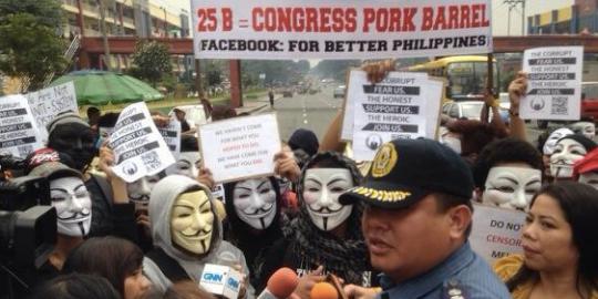 Aksi Anonymous Indonesia terhalang, Filipina lanjut terus