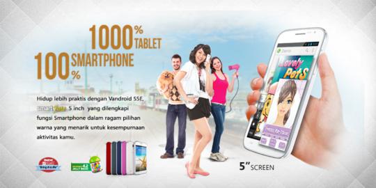 Advan targetkan Vandroid S5E terjual 5 ribu unit di Riau