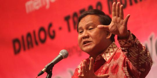 Prabowo sebut sifat bangsa Indonesia licik dan curang