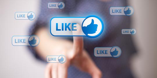 Facebook resmi rilis logo baru tombol Like dan Share