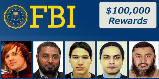 3 hacker Asia dijadikan buronan FBI