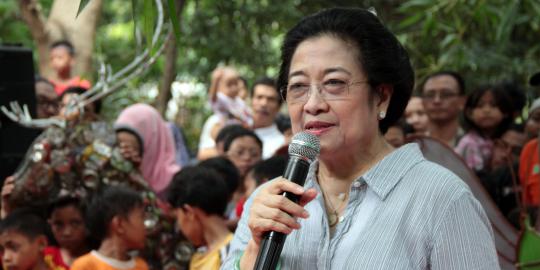 Megawati sindir capres yang gunakan medianya untuk kampanye