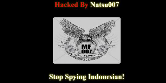 Hacker Indonesia kembali beraksi, 40 situs AS diretas