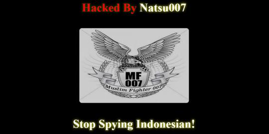 Hingga pagi ini, puluhan situs AS masih diretas hacker Indonesia